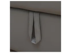 Canapé D'angle Convertible Simili CLARK 3 Places Taupe - HAPPY GARDEN -Canapé Soldes Boutique canape 10779137