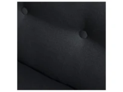 Canapé D'angle Convertible WADE 3 Places Gris Anthracite - HAPPY GARDEN -Canapé Soldes Boutique canape 10780549