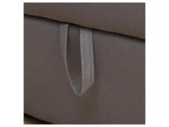 Canapé D'angle Convertible CLARK 3 Places Taupe - HAPPY GARDEN -Canapé Soldes Boutique canape 10780585