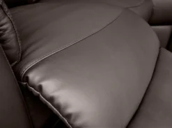 Canapé D'angle Relax Cuir EVASION - Marron -Canapé Soldes Boutique canape 10899