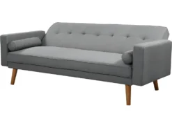 Canapé Clic-clac "Banny" - 188 X 80 X 108 Cm - 3 Places - Gris -Canapé Soldes Boutique canape 11176279