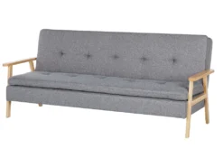 Canapé-lit En Tissu Gris Clair TJORN -Canapé Soldes Boutique canape 11753093