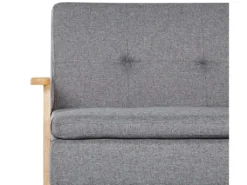 Canapé-lit En Tissu Gris Clair TJORN -Canapé Soldes Boutique canape 11753099