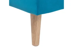 Canapé Convertible 3 Places En Tissu Bleu SILJAN -Canapé Soldes Boutique canape 11753831