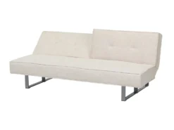 Canapé Convertible 3 Places En Tissu Beige Clair DUBLIN 14 Canapé Convertible 3 Places En Tissu Beige Clair DUBLIN -Canapé Soldes Boutique canape 11787707