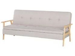 Canapé-lit En Tissu Beige TJORN -Canapé Soldes Boutique canape 11815373