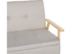 Canapé-lit En Tissu Beige TJORN -Canapé Soldes Boutique canape 11815383