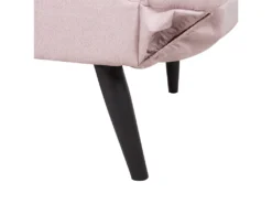 Canapé Convertible 2 Places En Tissu Rose BREKKE -Canapé Soldes Boutique canape 11889673
