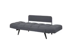 Canapé Convertible 2 Places En Tissu Gris Foncé BREKKE -Canapé Soldes Boutique canape 11893351