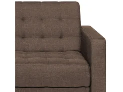 Canapé Angle Droite Convertible En Tissu Marron Foncé 4 Places ABERDEEN -Canapé Soldes Boutique canape 11919069