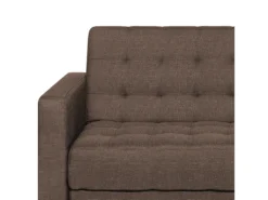 Canapé Angle Gauche Convertible En Tissu Marron Foncé 4 Places ABERDEEN -Canapé Soldes Boutique canape 11919811