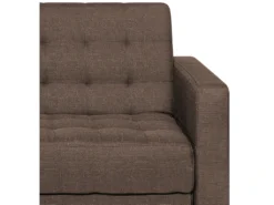 Canapé Convertible 3 Places En Tissu Marron Foncé ABERDEEN -Canapé Soldes Boutique canape 11921839