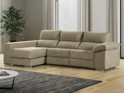 Canapé D'angle Gauche Relax électrique Avec Têtières En Tissu Beige DIDIUS 9 Canapé D'angle Gauche Relax électrique Avec Têtières En Tissu Beige DIDIUS -Canapé Soldes Boutique canape 11941933