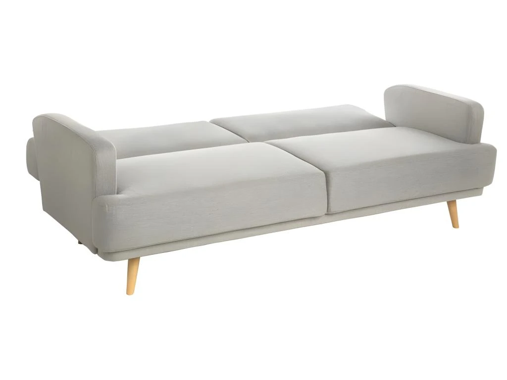 Canapé Convertible 3 Places Gris Jack Atmosphera - Gris Clair 3 Canapé Convertible 3 Places Gris Jack Atmosphera - Gris Clair – Image 3