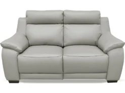 Canapé 2 Places Avec 2 Relax En 100% Tout Cuir épais Luxe Italien - 2 Relax électriques, Gris Clair. BERN 11 Canapé 2 Places Avec 2 Relax En 100% Tout Cuir épais Luxe Italien - 2 Relax électriques, Gris Clair. BERN -Canapé Soldes Boutique canape 12304981