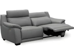 Canapé 3 Places Avec 2 Relax En 100% Tout Cuir épais Luxe Italien - 2 Relax électriques, Gris Foncé- BERN 10 Canapé 3 Places Avec 2 Relax En 100% Tout Cuir épais Luxe Italien - 2 Relax électriques, Gris Foncé- BERN -Canapé Soldes Boutique canape 12305277