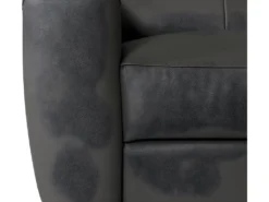 Canapé D'angle En Cuir Italien De Luxe 5 Places BOTERO, Avec Relax électrique, Noir, Angle Droit -Canapé Soldes Boutique canape 12328535