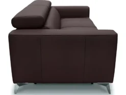 Canapé 3 Places Convertible En Cuir Italien De Luxe MOVIDA, Chocolat 8 Canapé 3 Places Convertible En Cuir Italien De Luxe MOVIDA, Chocolat -Canapé Soldes Boutique canape 12328641