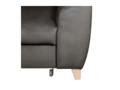 Canapé D'angle Convertible En Tissu Luxe 5 Places, ASTERIA Chocolat Clair, Angle Gauche -Canapé Soldes Boutique canape 12331917