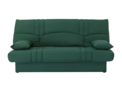 Banquette Clic Clac 3 Places - Tissu Vert Foret - Style Contemporain - L 190 X P 92 Cm - DREAM -Canapé Soldes Boutique canape 12396047