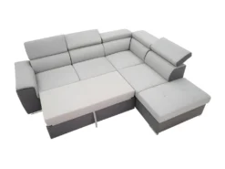 Canapé D'angle Convertible Panoramique 5 Places - Tissu Malmo Anthracite/gris - DAYTONA 8 Canapé D'angle Convertible Panoramique 5 Places - Tissu Malmo Anthracite/gris - DAYTONA -Canapé Soldes Boutique canape 12408679