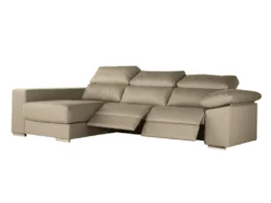 Canapé D'angle Gauche Relax électrique Avec Têtières En Tissu Beige DIDIUS 8 Canapé D'angle Gauche Relax électrique Avec Têtières En Tissu Beige DIDIUS -Canapé Soldes Boutique canape 12474433