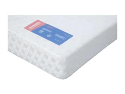 DUNLOPILLO Banquette BZ Dunlopillo - Tissu Gris + 2 Coussins Noir - L 140 X P 99 X H 98 Cm - Made In France - ALICE -Canapé Soldes Boutique canape 12497725