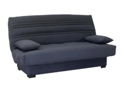 Banquette Clic Clac 3 Places - Matelas 17 Cm - Tissu Gris Anthracite - L199 X P96 X H103 Cm - CHLoe -Canapé Soldes Boutique canape 12511145