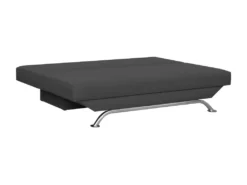 TEIJO Banquette Convertible 3 Places Avec Coffre De Rangement - Tissu Gris Anthracite - L 190 X P 84 X H 92 Cm -Canapé Soldes Boutique canape 12511215