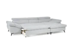 Canape Dangle Droit Convertible 4 Places MAX - Tissu All Senses Gris - L 291 X P 171 X H 75 Cm - MINIMAX -Canapé Soldes Boutique canape 12573613