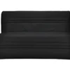 JOE Banquette BZ 3 Places - Tissu Noir - Contemporain - L 143 X P 97 Cm
