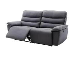 BLAKE Canape 3 Places Dont 2 Relax Electrique - Tissu Gris - L 206 X P 96 X H 100 Cm 8 BLAKE Canape 3 Places Dont 2 Relax Electrique - Tissu Gris - L 206 X P 96 X H 100 Cm -Canapé Soldes Boutique canape 12580047