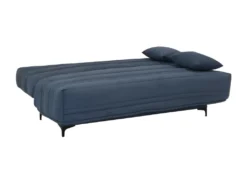 Banquette Clic Clac 3 Places - Tissu Bleu - Style Contemporain - L199 X P96 -Canapé Soldes Boutique canape 12653373