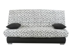 Canapé Convertible Clic-clac En Tissu Avec Matelas BULTEX Imprimé Losanges TULSA 8 Canapé Convertible Clic-clac En Tissu Avec Matelas BULTEX Imprimé Losanges TULSA -Canapé Soldes Boutique canape 12685371