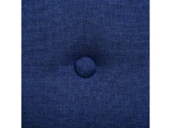 Canapé Convertible 3 Places En Tissu Bleu Marine VISBY -Canapé Soldes Boutique canape 12692583