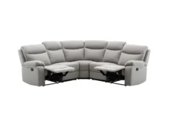 Canape Dangle Dont 2 Places Relax Manuel - Tissu Gris - Classique - L 230 X P 230 X H 100 Cm - HARVEY -Canapé Soldes Boutique canape 12968317