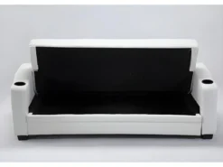 Canapé Convertible Clic Clac En Simili MIRELLA - Blanc -Canapé Soldes Boutique canape 1310