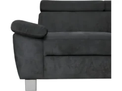 Canapé D'angle En Tissu Velours Luxe 5 Places LUGO Gris Foncé, Angle Droit 11 Canapé D'angle En Tissu Velours Luxe 5 Places LUGO Gris Foncé, Angle Droit -Canapé Soldes Boutique canape 13175869