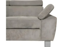 Canapé D'angle En Tissu Velours Luxe 5 Places LUGO Beige, Angle Gauche -Canapé Soldes Boutique canape 13175913