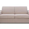 Canapé 3 Places Convertible Express En Tissu Beige COGLIO