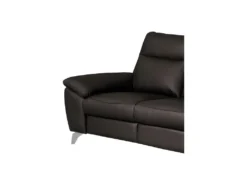 Canapé 3 Places Avec 2 Relax électriques En 100% Tout Cuir épais De Luxe Italien, PERINI, Chocolat -Canapé Soldes Boutique canape 13581091