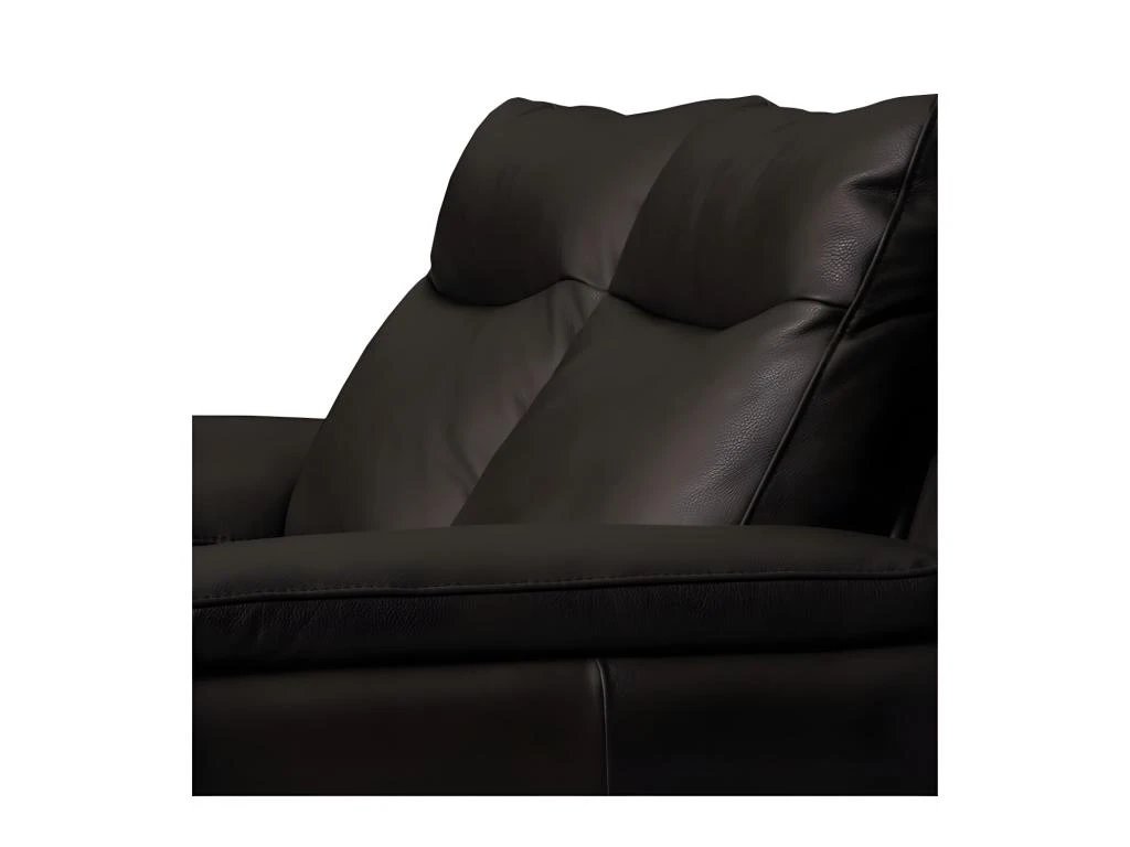 Canapé 2 Places Avec 2 Relax électriques En 100% Tout Cuir épais De Luxe Italien, PERINI, Chocolat 7 Canapé 2 Places Avec 2 Relax électriques En 100% Tout Cuir épais De Luxe Italien, PERINI, Chocolat – Image 7