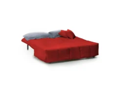 Canapé Dabam, Canapé 3 Places, 100% Made In Italy, Canapé De Salon Avec Ouverture Trolley, En Tissu Matelassé, Avec Oreillers Inclus, Cm 165x90h85, Rouge -Canapé Soldes Boutique canape 13592645