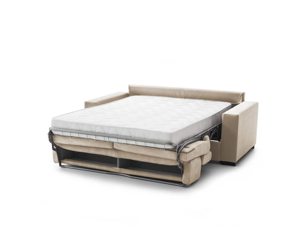 Canapé Daankou, Canapé 3 Places, 100% Made In Italy, Canapé De Salon à Ouverture Pivotante, Avec Appuis-tête Réglables Et Accoudoirs Standard, Cm 220x95h85, Beige 3 Canapé Daankou, Canapé 3 Places, 100% Made In Italy, Canapé De Salon à Ouverture Pivotante, Avec Appuis-tête Réglables Et Accoudoirs Standard, Cm 220x95h85, Beige – Image 3