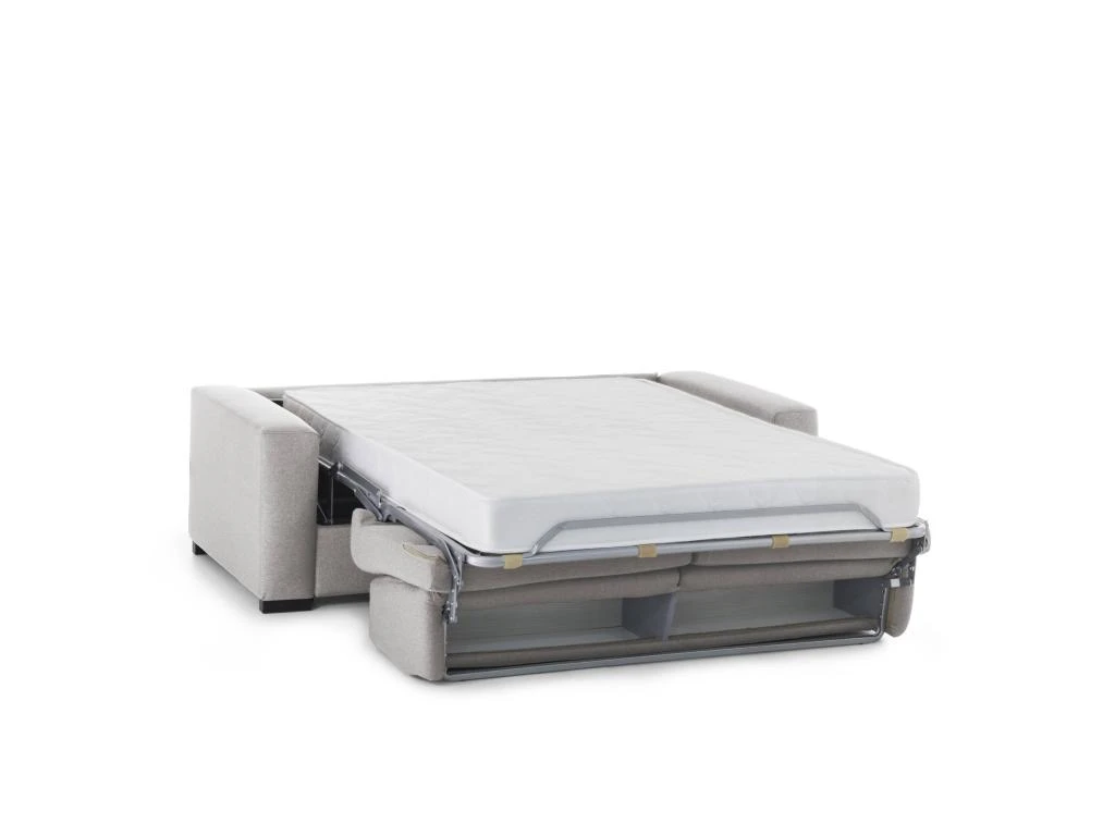 Canapé Daaze, Canapé 2 Places, 100% Made In Italy, Canapé De Salon à Ouverture Pivotante, En Tissu Matelassé, Avec Accoudoirs Standards, Cm 180x95h90, Gris 3 Canapé Daaze, Canapé 2 Places, 100% Made In Italy, Canapé De Salon à Ouverture Pivotante, En Tissu Matelassé, Avec Accoudoirs Standards, Cm 180x95h90, Gris – Image 3