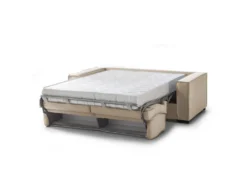 Canapé Daabiz, Canapé 3 Places, 100% Made In Italy, Canapé De Salon à Ouverture Pivotante, En Tissu Matelassé, Avec Accoudoirs Standards, Cm 220x95h90, Beige -Canapé Soldes Boutique canape 13593007