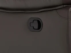 Canapé 2 Places Relax En Cuir Marron VINETA -Canapé Soldes Boutique canape 13622021