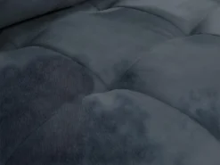 Canapé D'angle Droit Convertible En Velours Gris Anthracite PADRU -Canapé Soldes Boutique canape 13673237