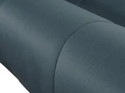 Canapé D'angle Gauche Convertible En Velours Bleu Canard PADRU -Canapé Soldes Boutique canape 13673531