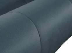 Canapé D'angle Droit Convertible En Velours Bleu Canard PADRU -Canapé Soldes Boutique canape 13673725